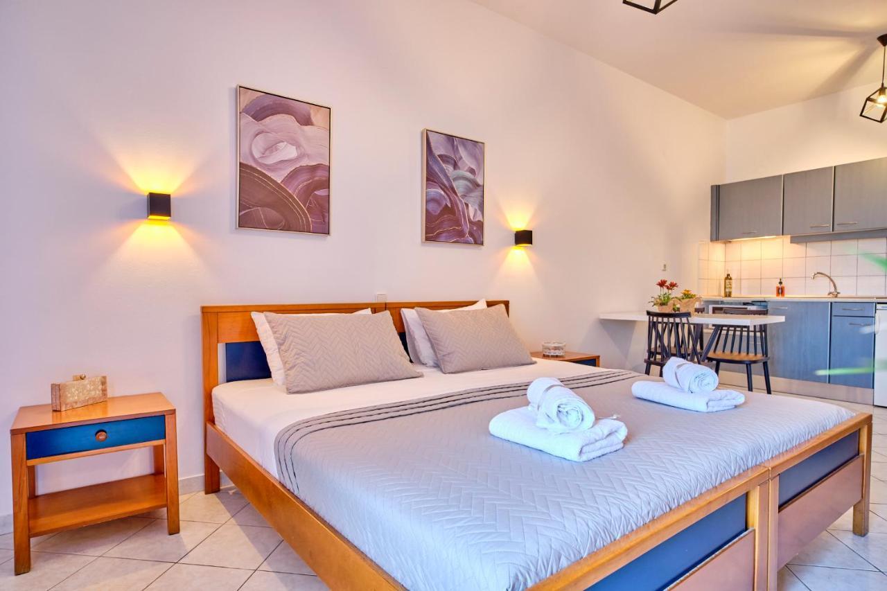 Logas Beach Studios Peroulades  Ngoại thất bức ảnh
