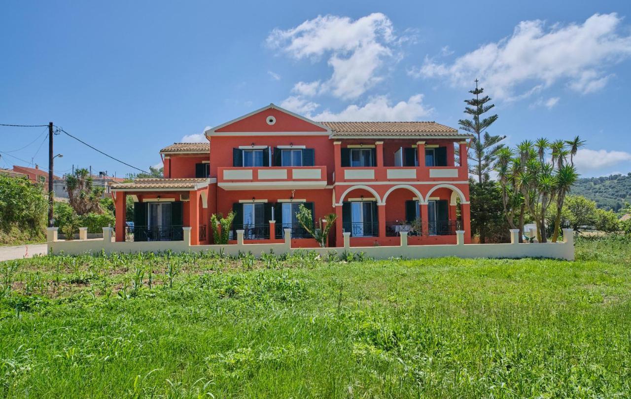 Logas Beach Studios Peroulades  Ngoại thất bức ảnh